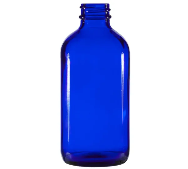 Blue Glass Bottle 8oz