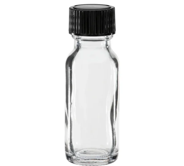 Clear Glass Bottle 1oz