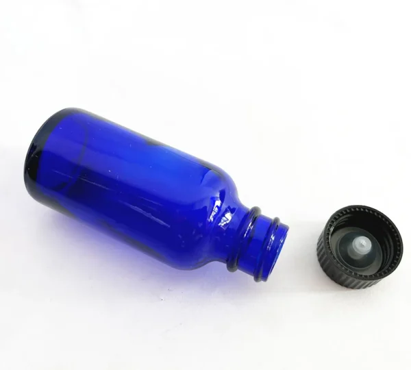 Blue Glass Bottle 1oz